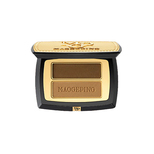 Тени для бровей MAOGEPING Двухцветные тени для бровей Two-Color Eyebrow Powder