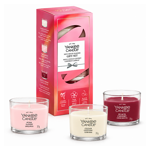 Набор ароматических свечей YANKEE CANDLE Набор ароматических свечей Mini Gift Set