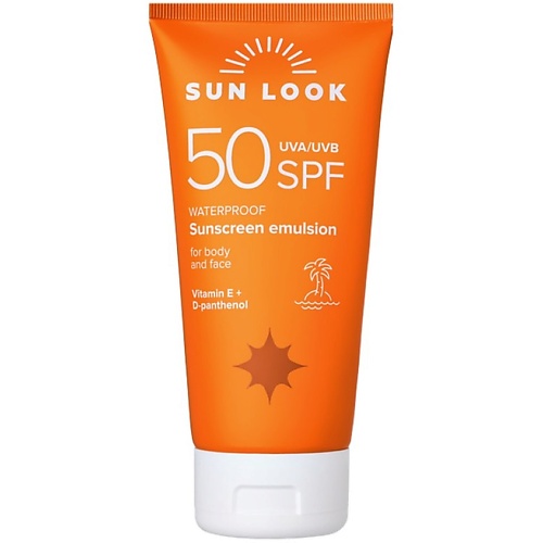 SUN LOOK Эмульсия для тела солнцезащитная водостойкая spf-50 mini 150