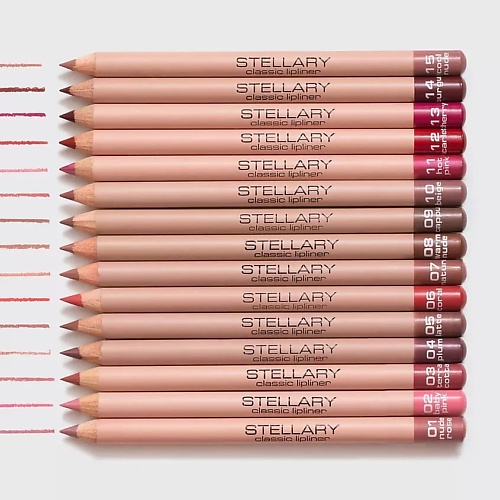 Карандаш для губ STELLARY Карандаш для губ STELLARY Карандаш для губ Lipliner