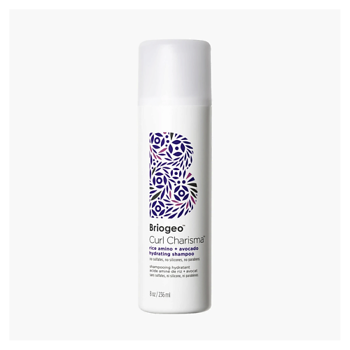 BRIOGEO Шампунь для волос Curl Charisma Rice Amino + Avocado Hydrating 236