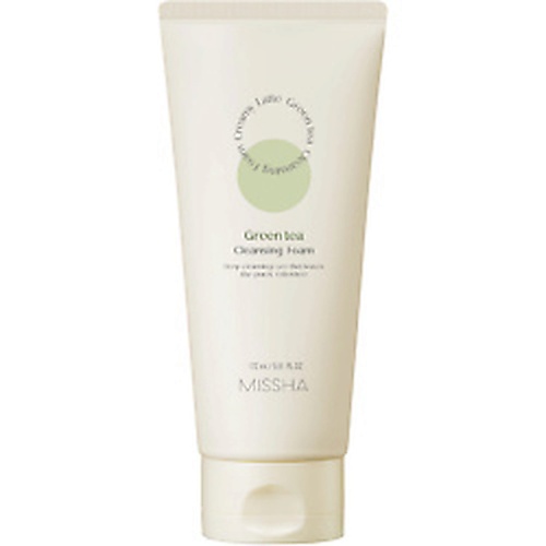 Пенка для умывания Face wash foam with green tea
