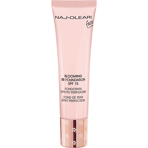 BB крем для лица NAJ OLEARI Тональный ВВ-крем с эффектом сияния кожи BLOOMING BB FOUNDATION