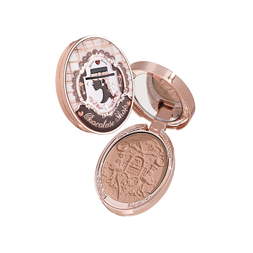 Румяна FLOWER KNOWS Румяна Flower Knows Chocolate Wonder-Shop Embossed Blush
