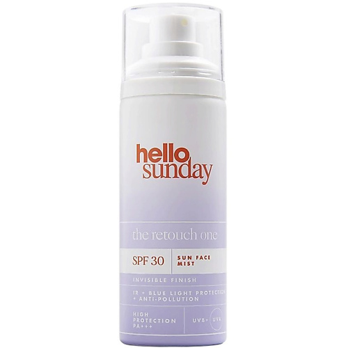Солнцезащитный спрей для лица HELLO SUNDAY Мист для лица SPF 30 The Retouch One Sun Face Mist