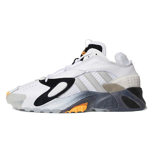 Кроссовки ADIDAS ORIGINAL Кроссовки Streetball White Black Orange