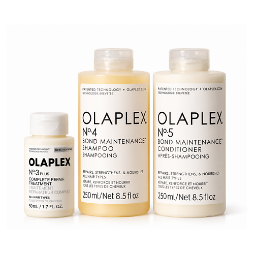Набор для ухода за волосами OLAPLEX Набор Total Hair Repair