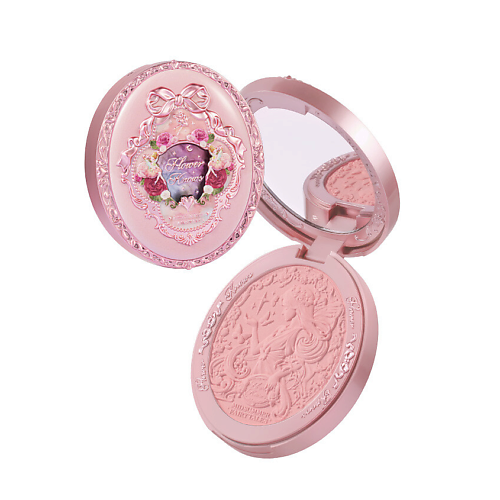 Румяна FLOWER KNOWS Компактные румяна Midsummer Fairytales Velvet Embossed Blush