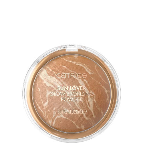 Пудра для лица CATRICE Бронзирующая пудра с эффектом сияния Sun Lover Glow Bronzing Powder