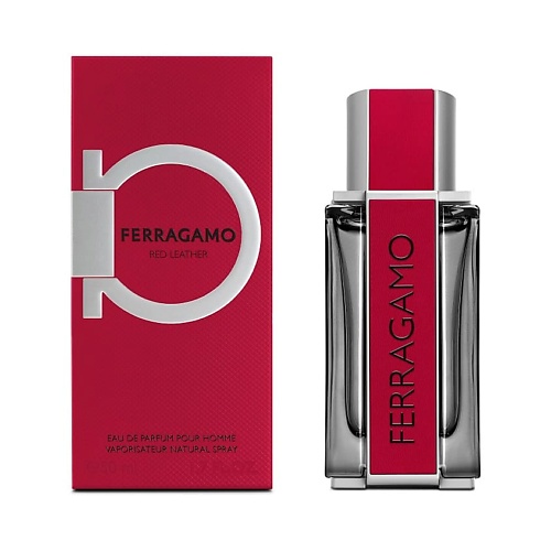 FERRAGAMO SALVATORE FERRAGAMO Red Leather 50