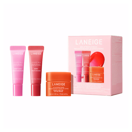 LANEIGE Набор для губ Mini Lip Treats