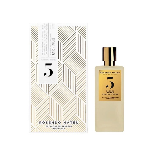 Душистая вода ROSENDO MATEU Душистая вода ROSENDO MATEU Душистая вода No. 5 Hair Perfume