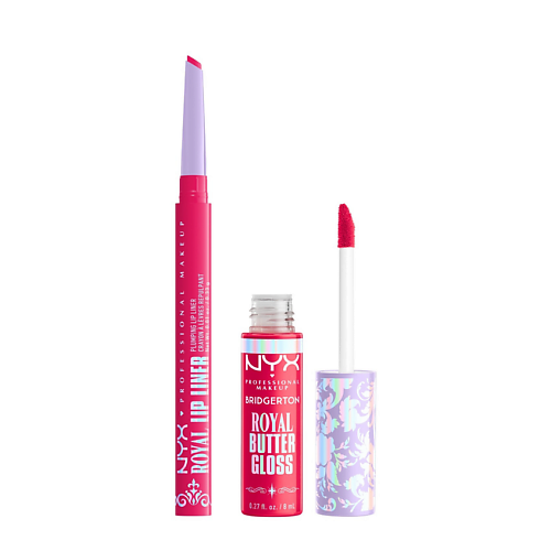 Набор средств для губ NYX Professional Makeup NYX PROFESSIONAL MAKEUP Набор для макияжа губ Bridgerton Royal Treasures