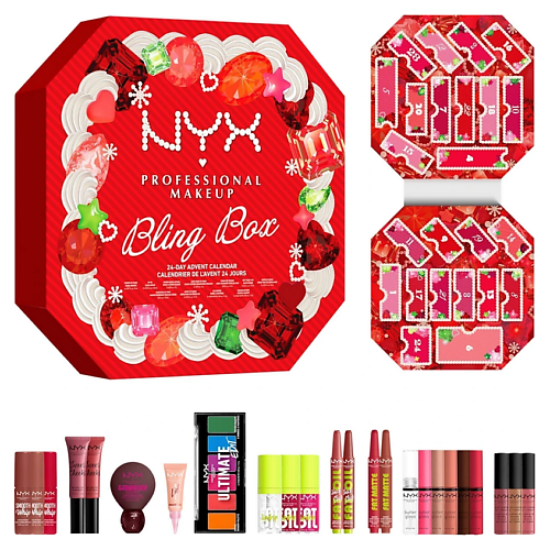 Набор средств для макияжа NYX Professional Makeup NYX PROFESSIONAL MAKEUP Адвент-календарь Bling Box 24-Day