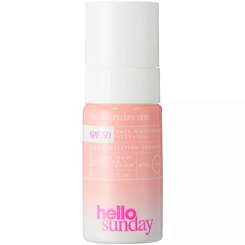 Солнцезащитный крем для лица HELLO SUNDAY Крем для лица увлажняющий SPF 50 The Everyday One Face Moisturiser