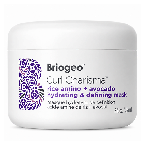 BRIOGEO Маска для волос Curl Charisma Rice Amino + Avocado Hydrating & Defining 236