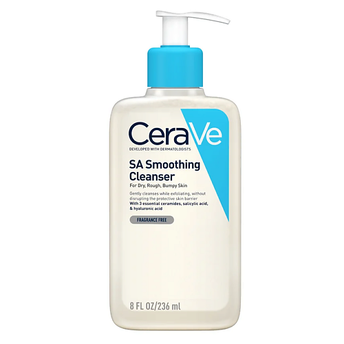 CERAVE Очищающее средство для лица и тела SA Smoothing Cleanser 236