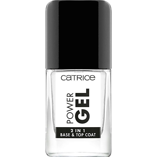 Лак для ногтей CATRICE Лак для ногтей POWER GEL 2IN1 BASE & TOP COAT
