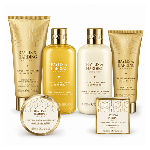 BAYLIS&HARDING BAYLIS & HARDING Подарочный набор для тела Sweet Mandarin & Grapefruit Perfect Pamper