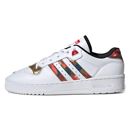 Кроссовки ADIDAS ORIGINAL Кроссовки Rivalry Low Cny 'Black Gold Red' Women's