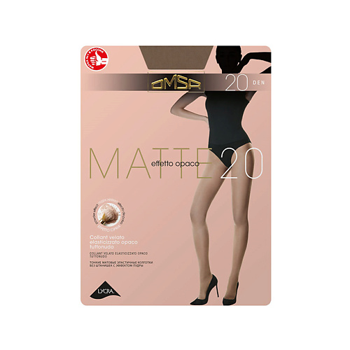 OMSA Колготки женские MATTE 20 den (Daino) р-р 4