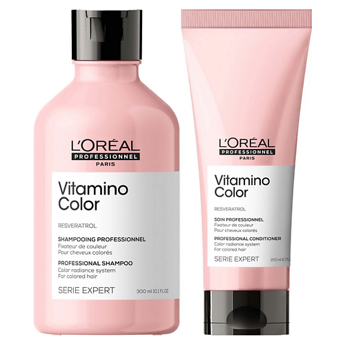 Набор для ухода за волосами L'OREAL PROFESSIONNEL Набор средств для окрашенных волос L'Oreal Professionnel Vitamino Color