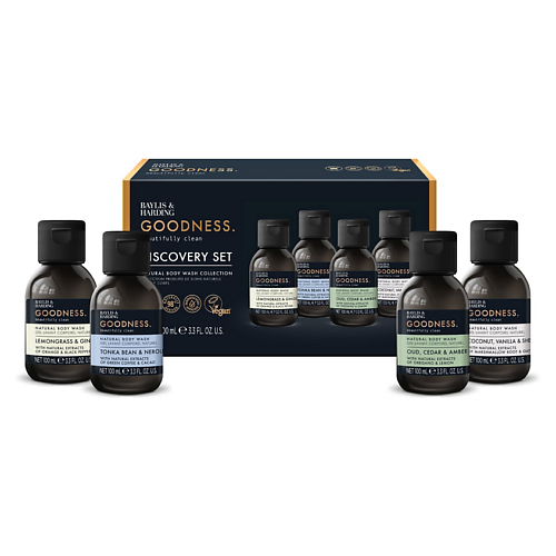 BAYLIS&HARDING BAYLIS & HARDING Набор гелей для душа Goodness Range Discovery