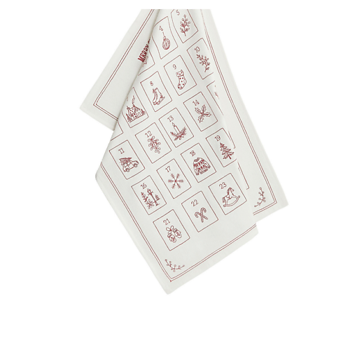 ZARA HOME Кухонное полотенце «Адвент-календарь» ZARA HOME