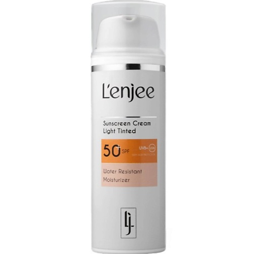 L'ENJEE Тонирующий увлажняющий солнцезащитный крем SPF 50 с ниацинамидом для светлой кожи 50