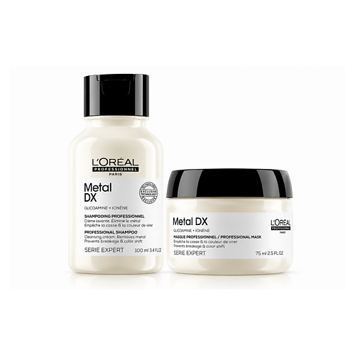 Набор для ухода за волосами L'OREAL PROFESSIONNEL Набор для волос L'Oreal Professionnel Metal DX Mini Duo