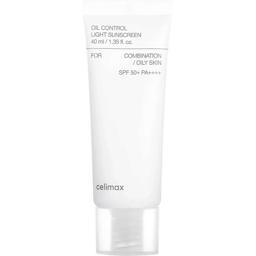 Солнцезащитный крем для лица CELIMAX Солнцезащитный крем для лица OIL CONTROL LIGHT SUNSCREEN SPF 50+PA
