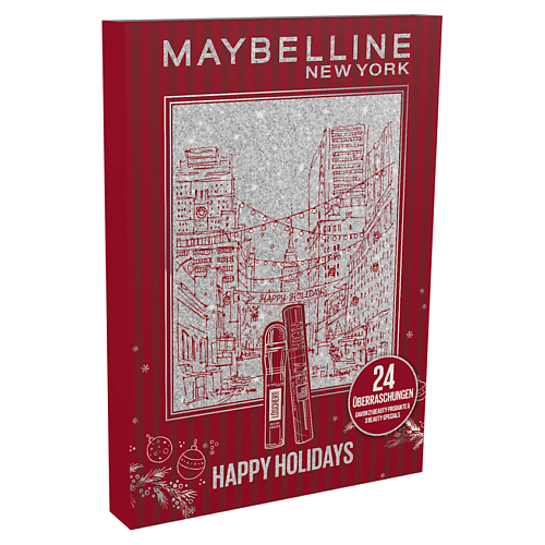 Набор средств для макияжа MAYBELLINE NEW YORK MAYBELLINE Адвент-календарь Happy Holidays 2026