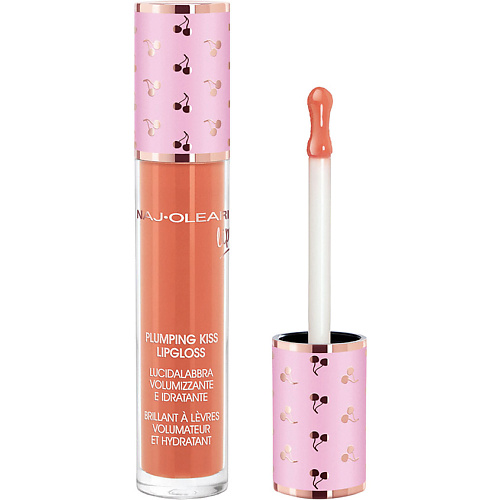 NAJ OLEARI Блеск для губ, придающий объем PLUMPING KISS LIP GLOSS