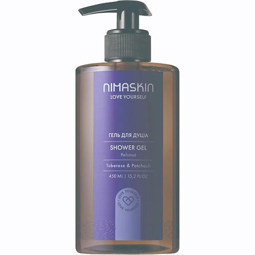 Гель для душа NIMASKIN Парфюмированный гель для душа Тубероза & Пачули