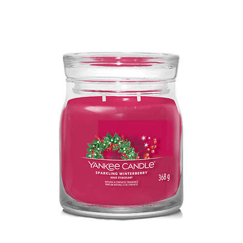 Свеча ароматическая YANKEE CANDLE Ароматическая свеча Sparkling Winterberry