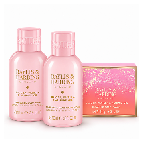 BAYLIS&HARDING BAYLIS & HARDING Набор для душа Jojoba, Vanilla & Almond Oil Make Me Sparkle
