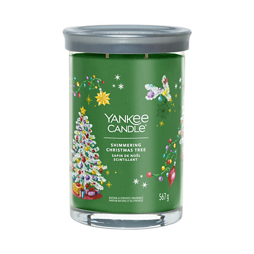 Свеча ароматическая YANKEE CANDLE Ароматическая свеча Shimmering Christmas Tree
