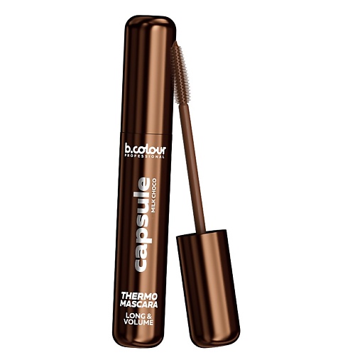 B.COLOUR PROFESSIONAL Тушь для ресниц коричневая термотушь, CAPSULE