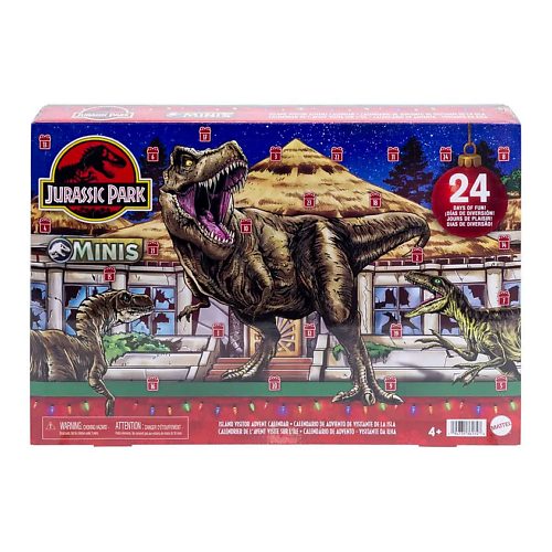Адвент-календарь MATTEL Адвент-календарь Jurassic Park