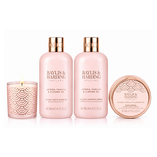 Набор средств для ухода за телом BAYLIS&HARDING BAYLIS & HARDING Подарочный набор Jojoba, Vanilla & Almond Oil