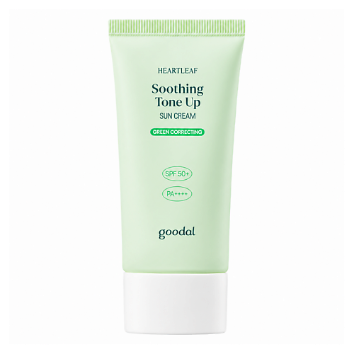 GOODAL Солнцезащитный крем Heartleaf Soothing Tone Up Sun SPF50+ PA++++ 50
