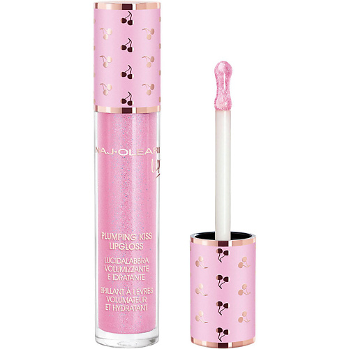 NAJ OLEARI Блеск для губ, придающий объем PLUMPING KISS LIP GLOSS