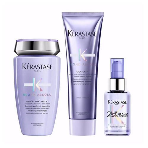 Набор для ухода за волосами KERASTASE Набор для волос Blond Absolu Ultra-Violet