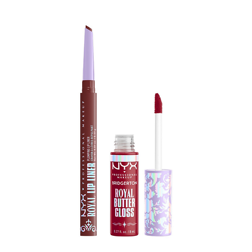 Набор средств для губ NYX Professional Makeup NYX PROFESSIONAL MAKEUP Набор для макияжа губ Bridgerton Royal Treasures