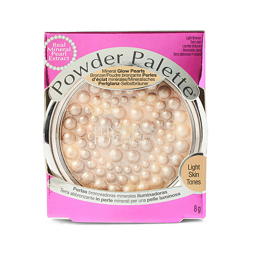 PHYSICIANS FORMULA Хайлайтер для лица MINERAL GLOW PEARLS бронзирующий