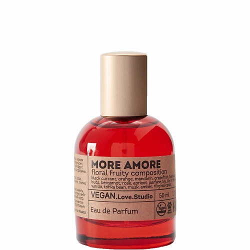 VEGAN.LOVE.STUDIO Парфюмерная вода женская More Amore 50
