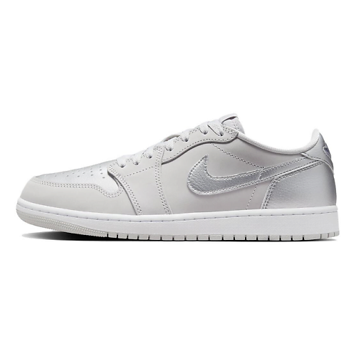 Кроссовки NIKE Кроссовки 1 Low OG Metallic Silver