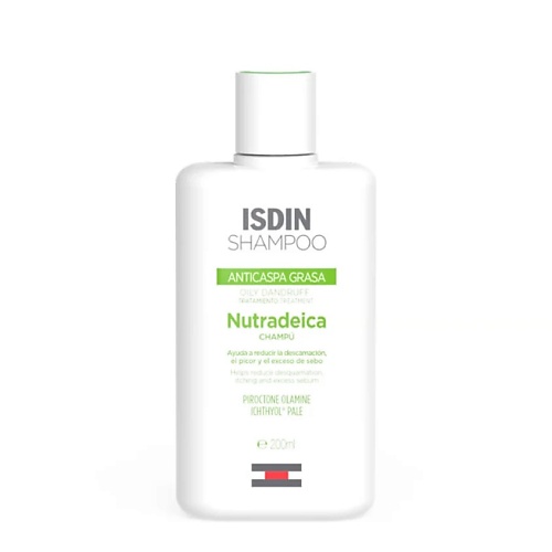 Шампунь для волос ISDIN Шампунь для волос ISDIN Шампунь для волос Anti Oily Dandruff Shampoo Nutradeica