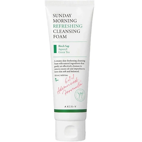 Пенка для умывания AXIS-Y Пенка для умывания AXIS-Y Пенка для умывания Sunday Morning Refreshing Cleansing Foam