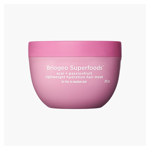 BRIOGEO Маска для волос Superfoods Acai + Passionfruit Lightweight Hydration 59